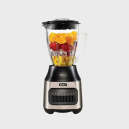 Licuadora Oster BLSTPEG-NPB-053 de 6 Velocidades y Vaso Vidrio