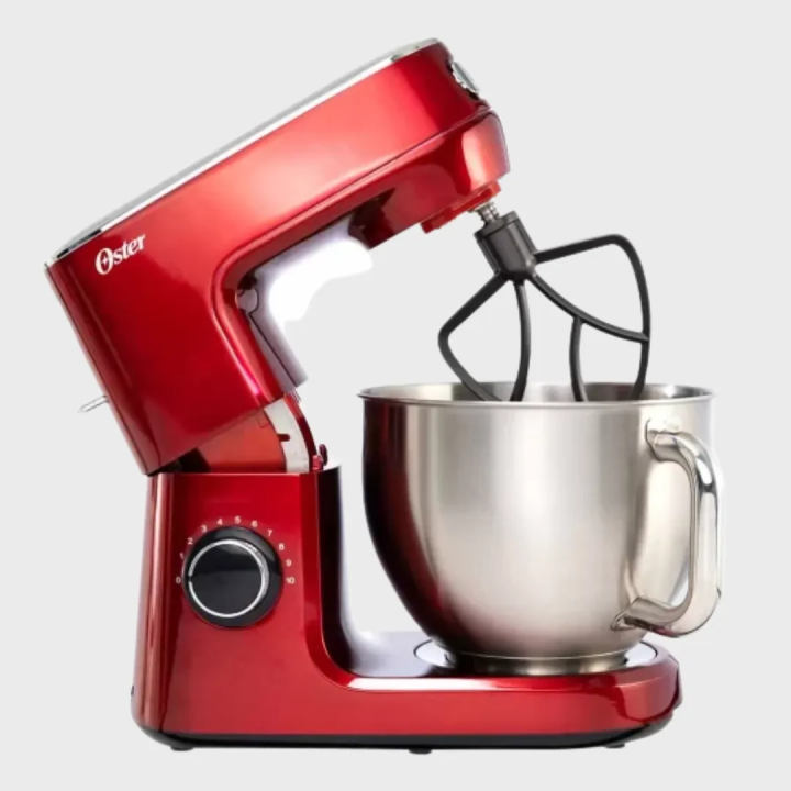 Batidora Planetaria Oster FPSTSMPL3R-053 de 5.2 Litros Roja