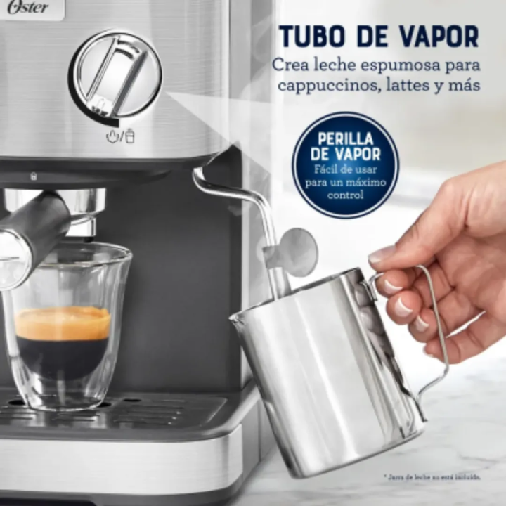 Cafetera Oster Compacta Espresso 15 Bares BVSTEM5502-053