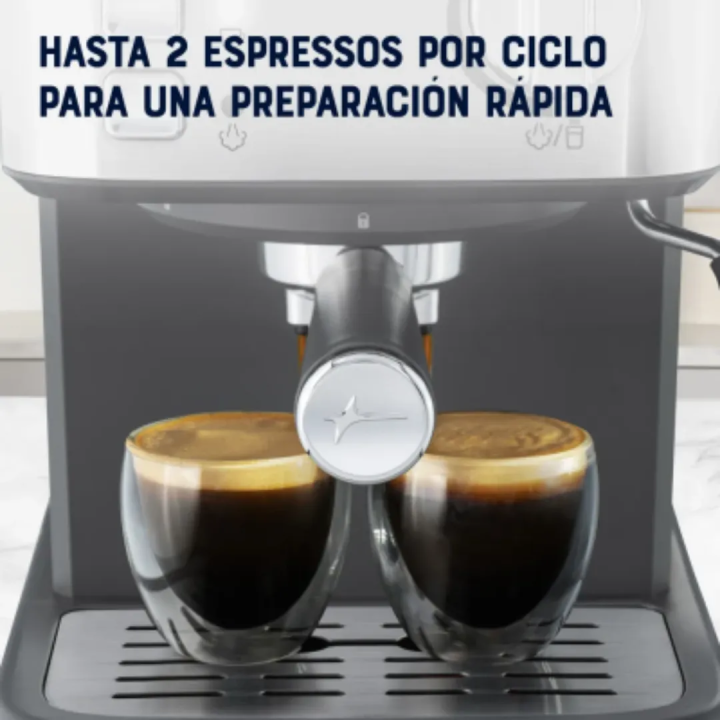 Cafetera Oster Compacta Espresso 15 Bares BVSTEM5502-053