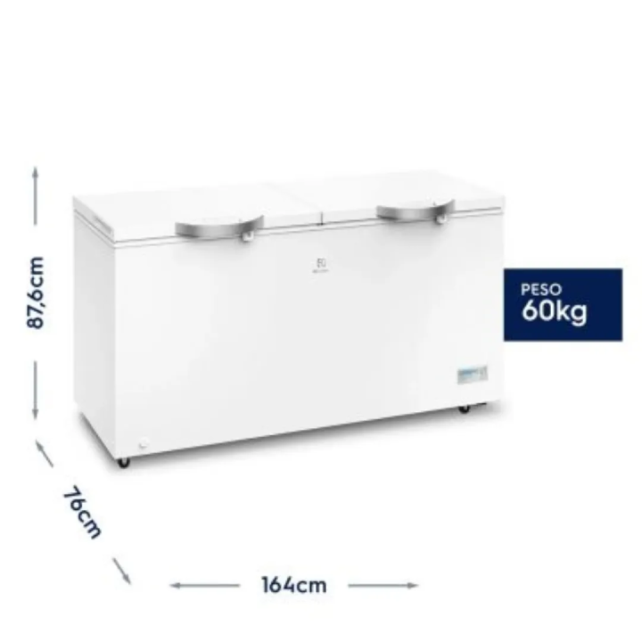 Congelador Dual Electrolux EFC50W2HTW 508L | CyberJared