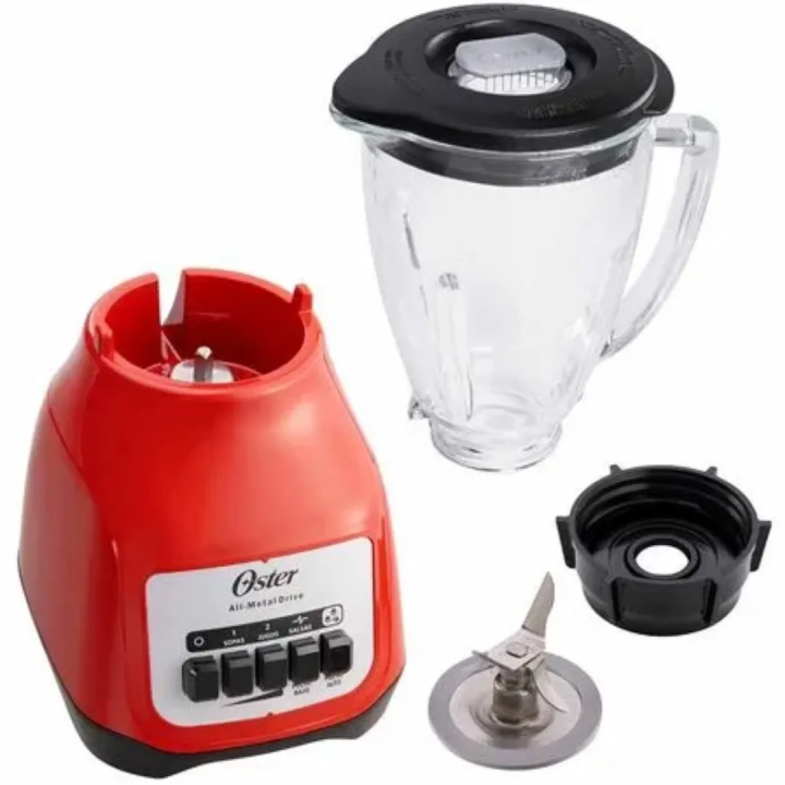 Licuadora Oster BLSTKAG-RPB-053 Roja 1.5L | CYBERJARED