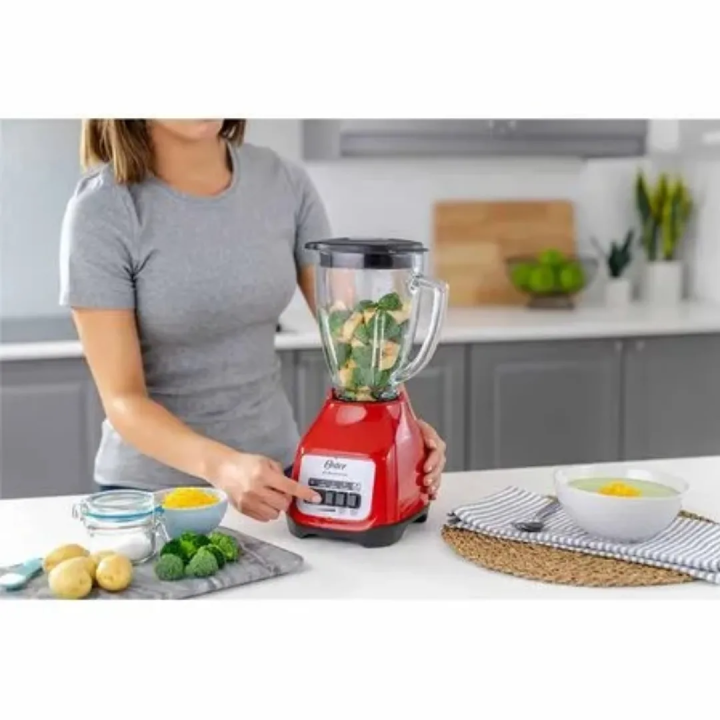 Licuadora Oster BLSTKAG-RPB-053 Roja 1.5L | CYBERJARED