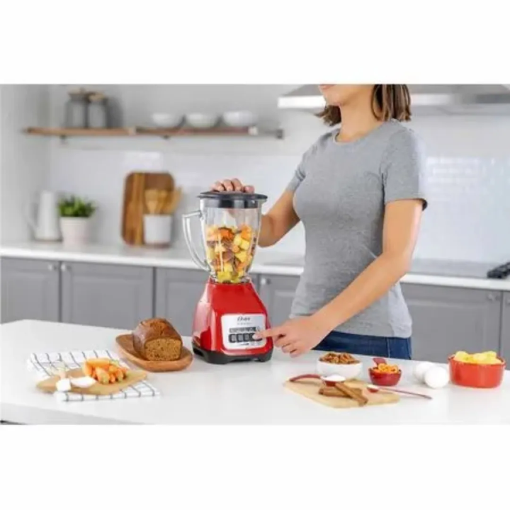 Licuadora Oster BLSTKAG-RPB-053 Roja 1.5L | CYBERJARED