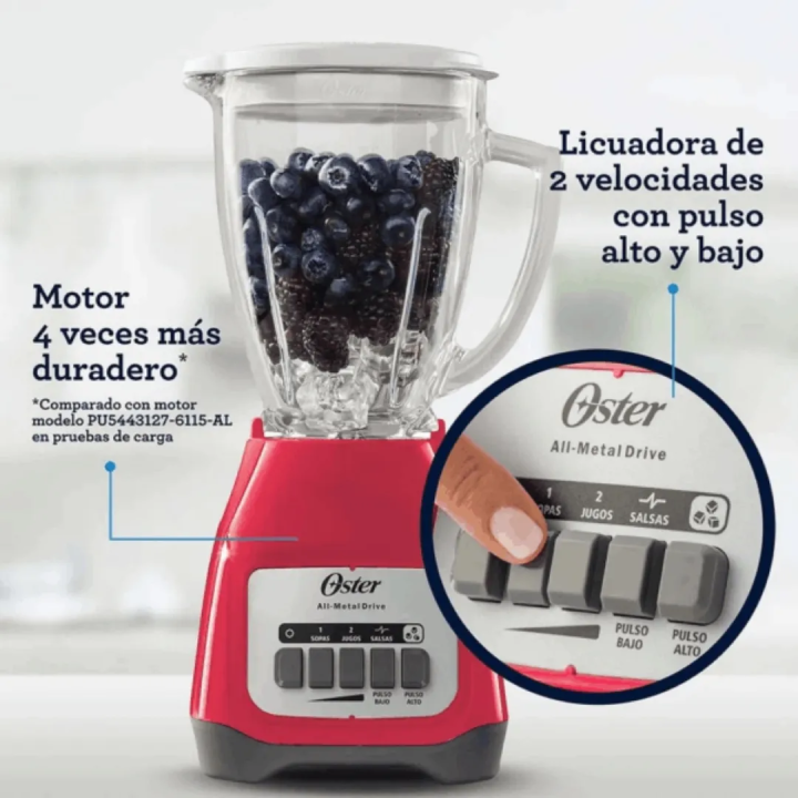 Licuadora Oster Sandía 1.5L 550W BLSTKAG-MPB-053