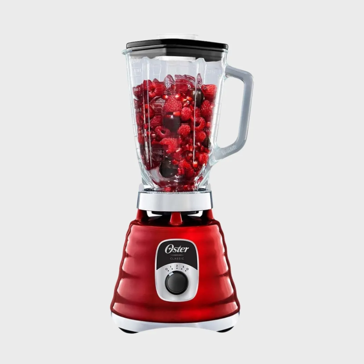 Licuadora Oster Clásica 3 Velocidades Roja BLST4126R-053 Jared