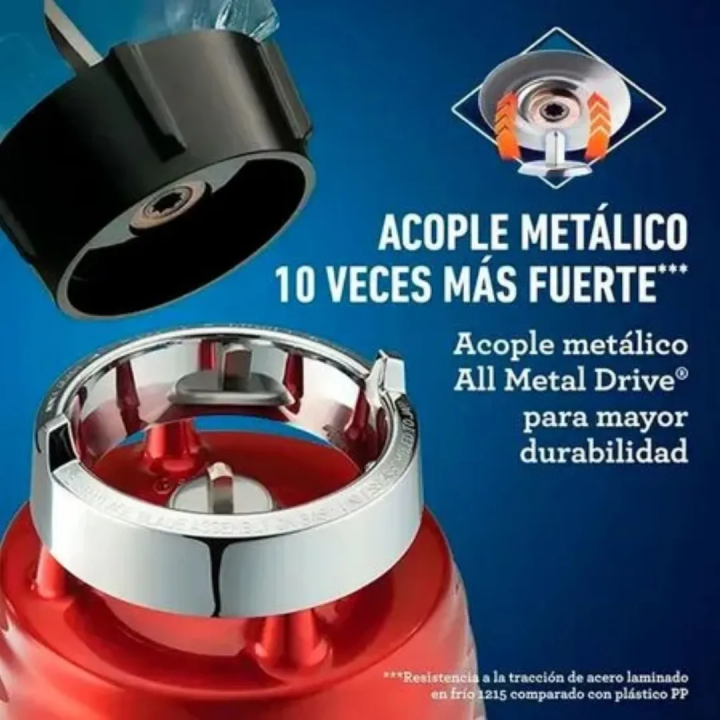 Licuadora Oster Clásica 3 Velocidades Roja BLST4126R-053 Jared
