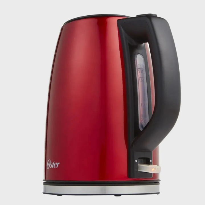Hervidor Eléctrico Oster 1.7L Rojo BVSTKT673CR | CyberJared
