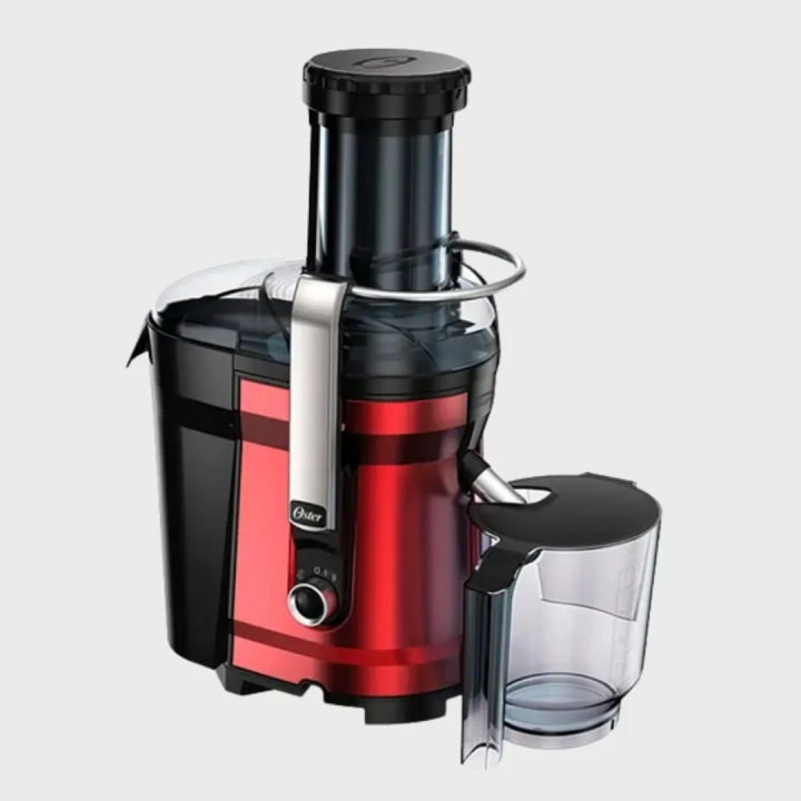 Extractor de Jugos Oster 1000W Easy Clean FPSTJE318R Rojo