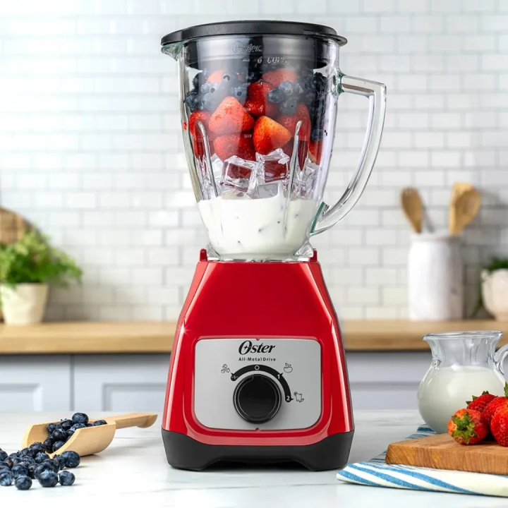 Licuadora Oster Roja 2 Vel 1.5L BLSTKAG-RRD-053 | Jared
