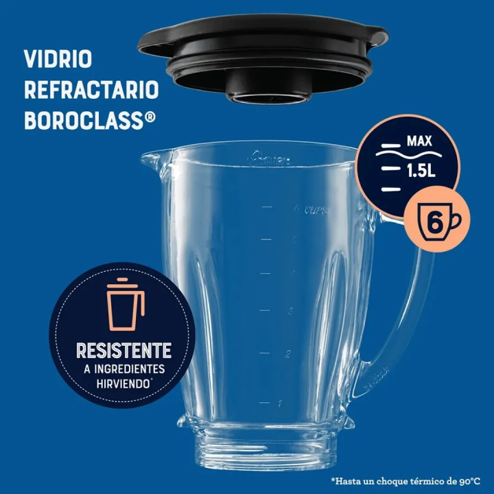 Licuadora Oster Roja 2 Vel 1.5L BLSTKAG-RRD-053 | Jared