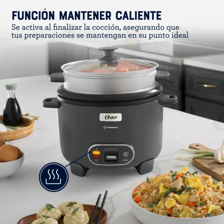 Olla Arrocera Oster DiamondForce 1.8L Multiusos Jared