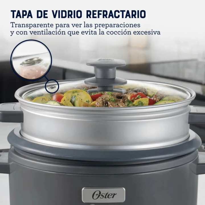 Olla Arrocera Oster DiamondForce 1.8L Multiusos Jared