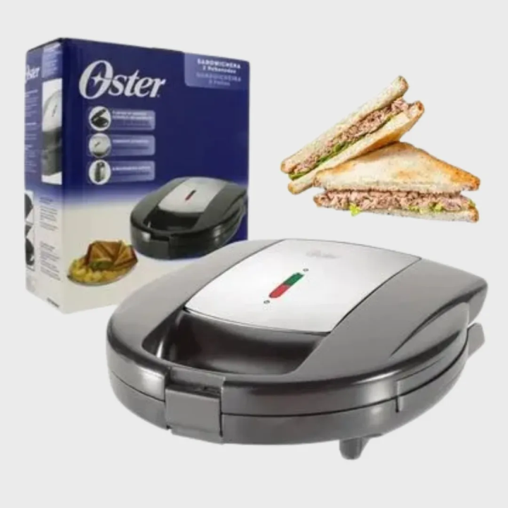 Sandwichera Oster CKSTSM3891-053 de 700W Placas Removibles