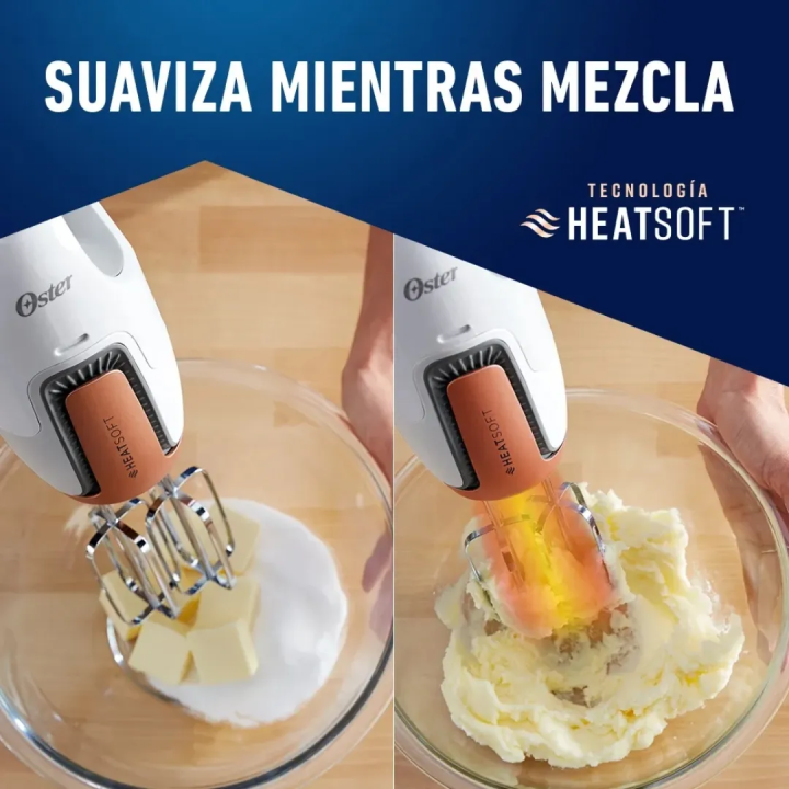 Batidora de Mano Oster HeatSoft FPSTHMAMR-053 440W | Jared