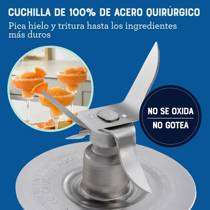 Licuadora Oster Clásica Cromada BLST4655-053 de 3 Velocidades