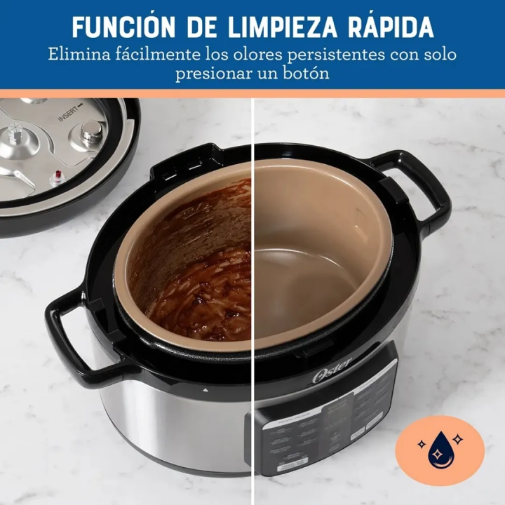 Multi-olla Rápida Ovalada Oster 5.7 Litros Bioceramic - Jared