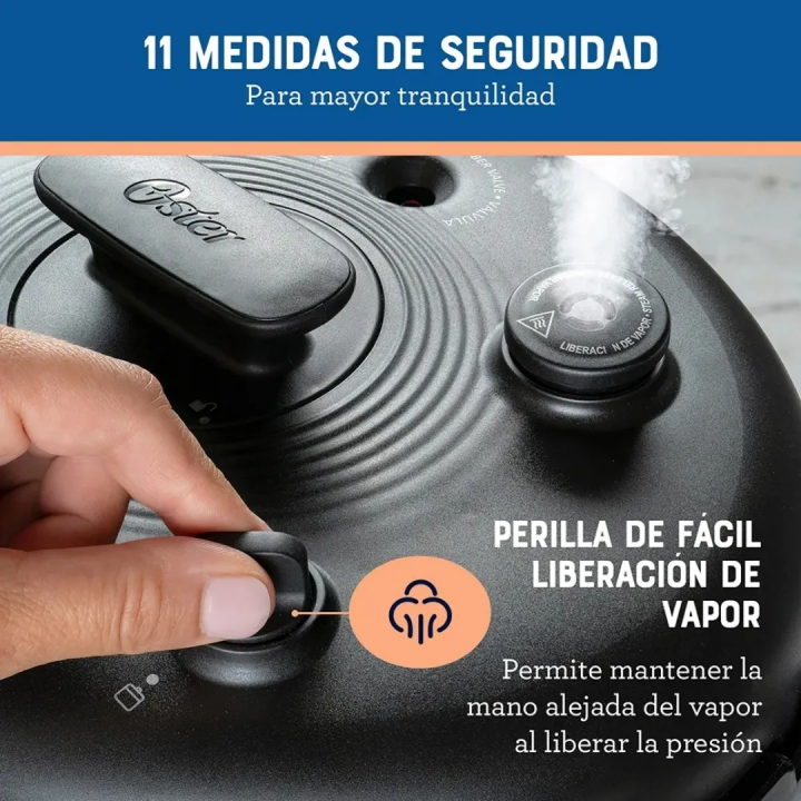 Multi-olla Rápida Ovalada Oster 5.7 Litros Bioceramic - Jared