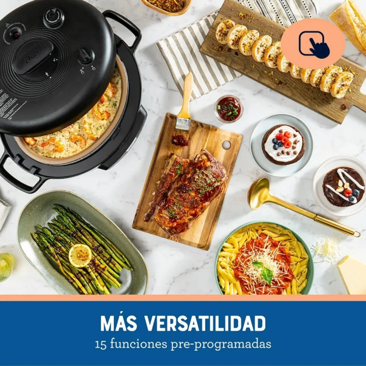 Multi-olla Rápida Ovalada Oster 5.7 Litros Bioceramic - Jared
