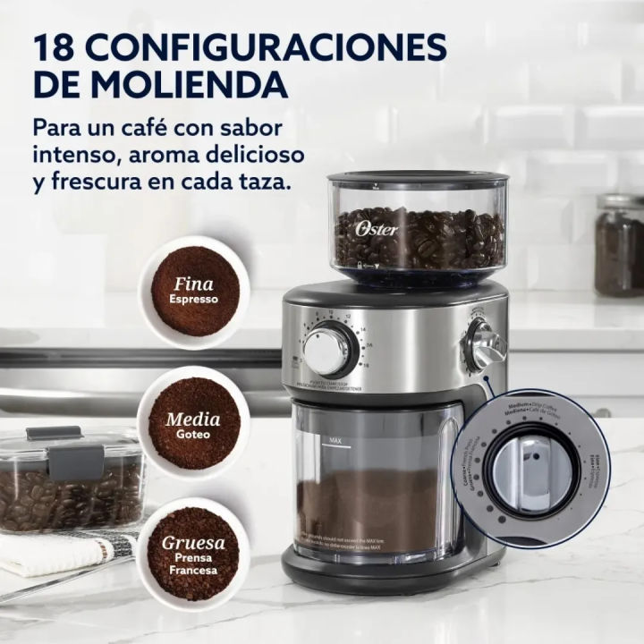 Molinillo de Café Oster BVSTBMH24-053 de Muelas