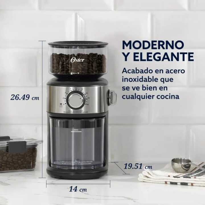 Molinillo de Café Oster BVSTBMH24-053 de Muelas