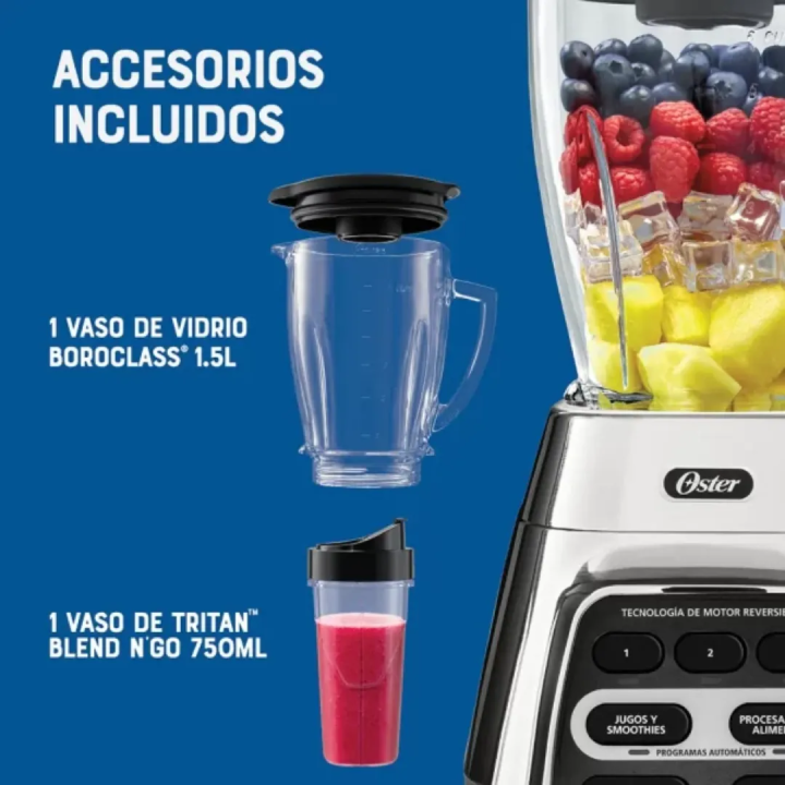 Licuadora Oster Reversible BLSTPYG1311-NBG-053 1.5L