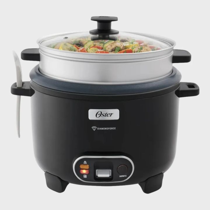 Olla Arrocera Oster 3 en 1 15 Tazas DiamondForce - jared