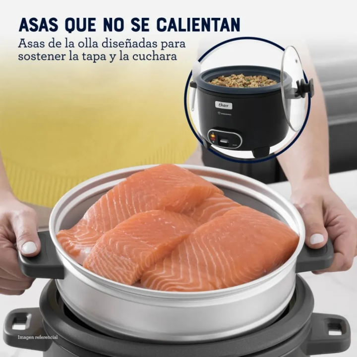 Olla Arrocera Oster 3 en 1 15 Tazas DiamondForce - jared