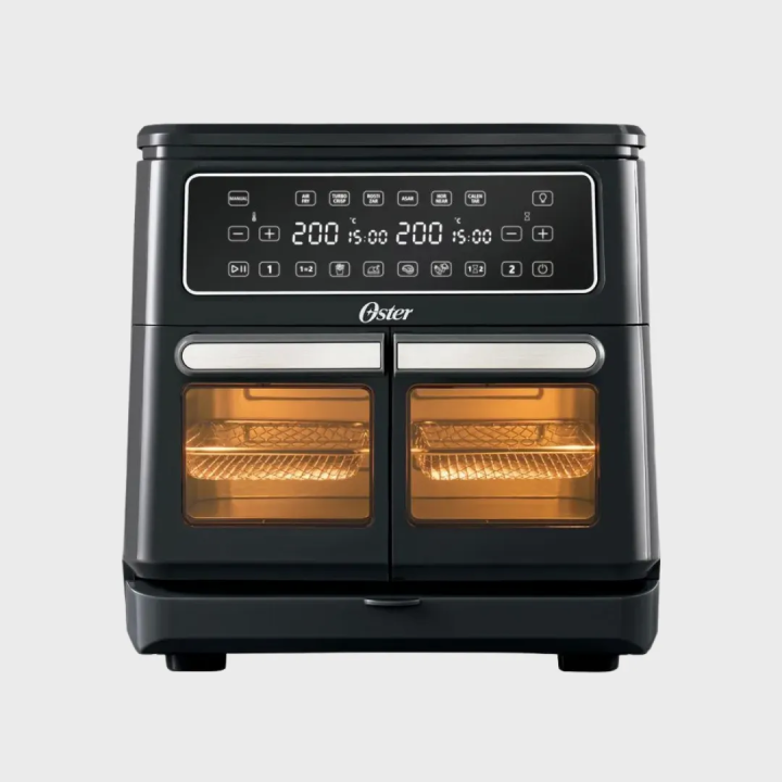 Freidora de Aire Oster Dual Flex 11L CKSTAF11MCDDF
